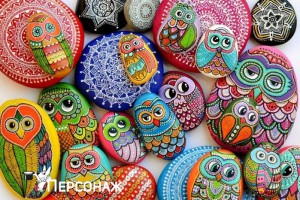 Роспись ракушек/морских камней