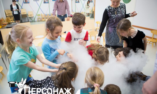 Химическое шоу на праздник для детей