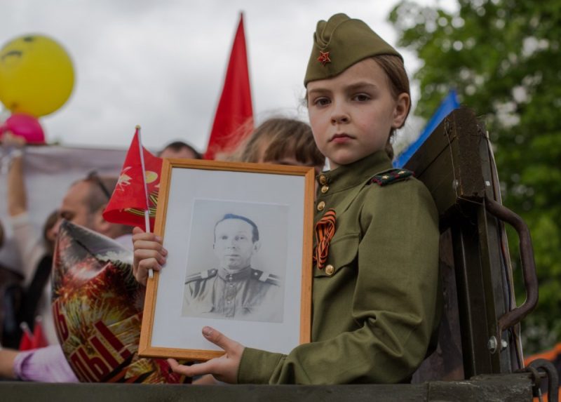 бессмертный полк участие детей ко Дню победы