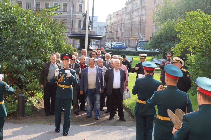встреча выпускников военного училища