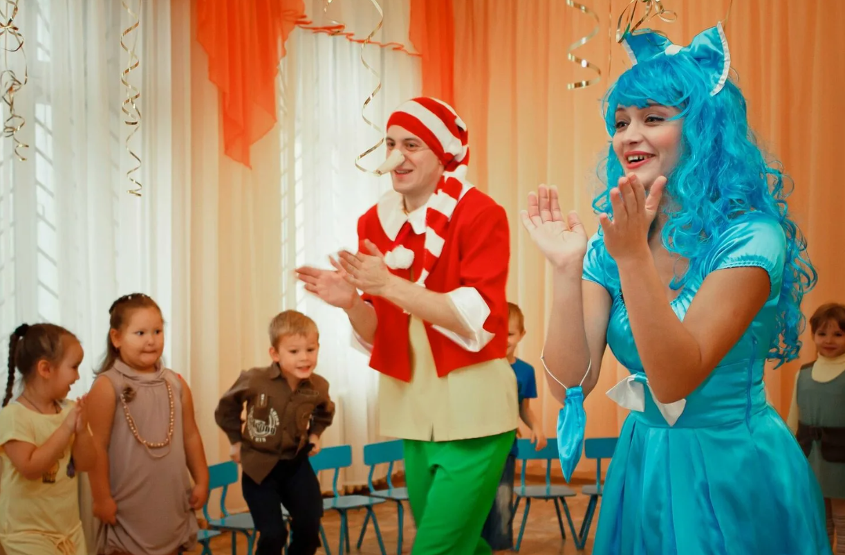 украшения на день рождения в стиле Буратино фото 1