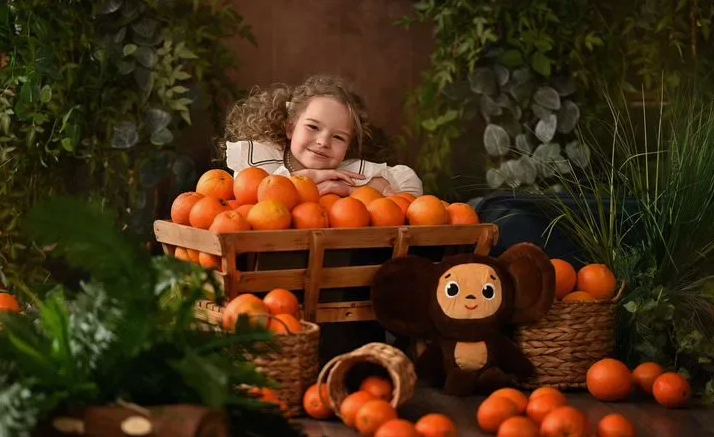 день рождения в стиле Чебурашки