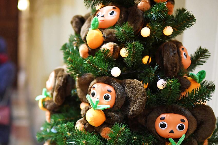 новый год в стиле Чебурашки фото 1