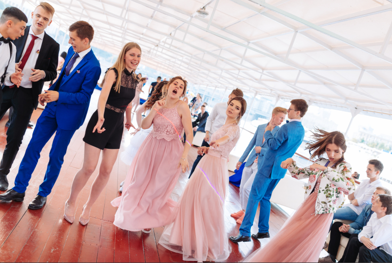 выпускной в современном стиле фото 1