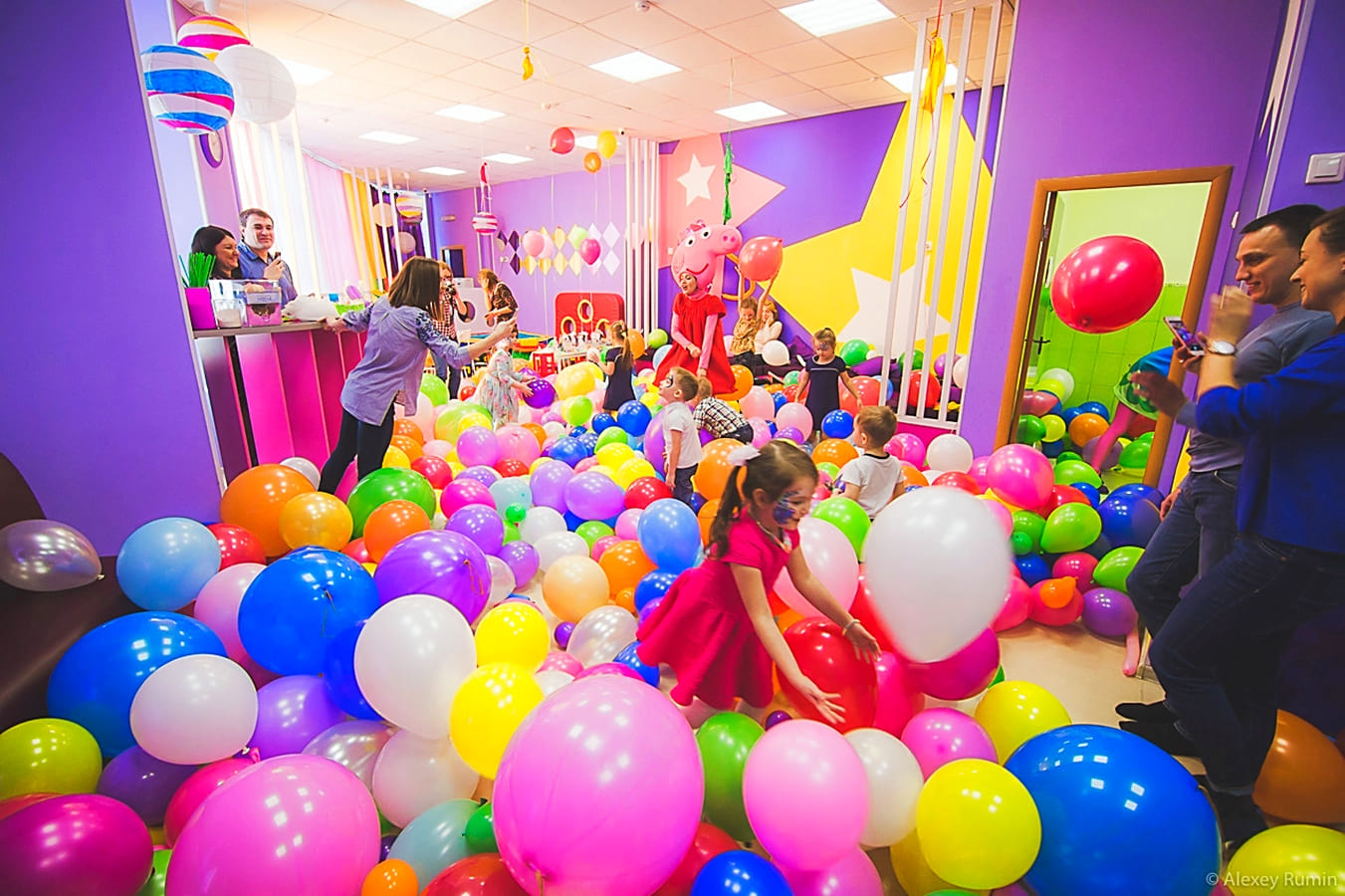 Детский праздник с шарами